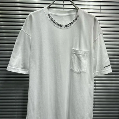 Chrome Hearts White Summer Short Sleeve T-Shirt 0089