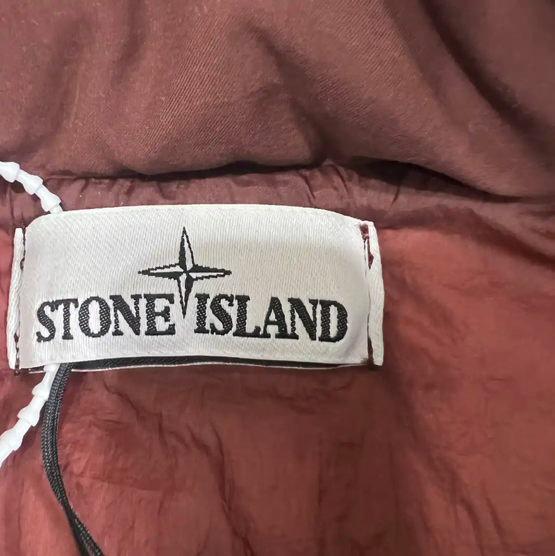 Stone Island Brown Puffer Jacket for Men 0089