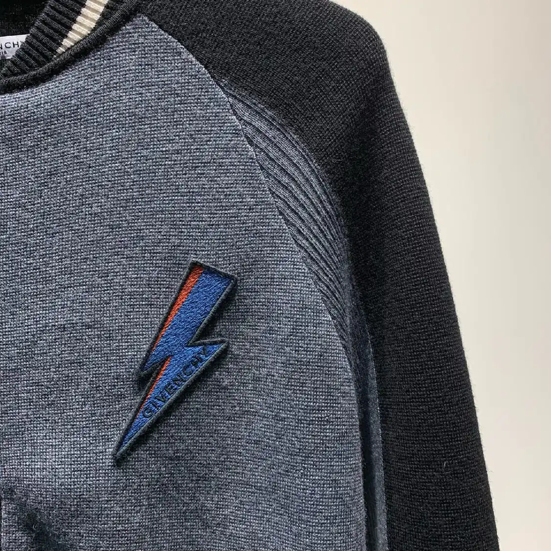 Givenchy Gray Wool Men's Knit Sweater 0089