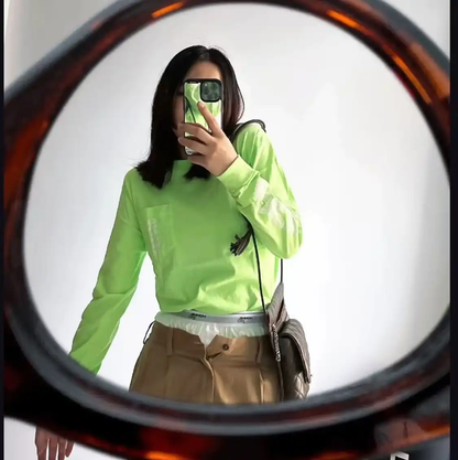 Chrome Hearts Men's Long Sleeve Green Sweatshirt 0089