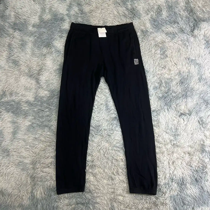 Chrome Hearts Black Cotton Casual Pants for Men 0089
