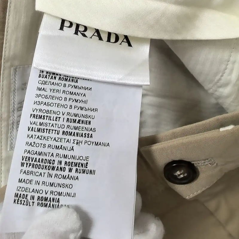 Prada Casual Pants in Khaki for Men