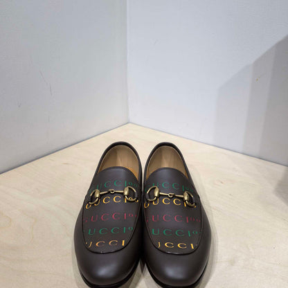Gucci Casual Stylish Flat Shoes in Coffee Brown 0079