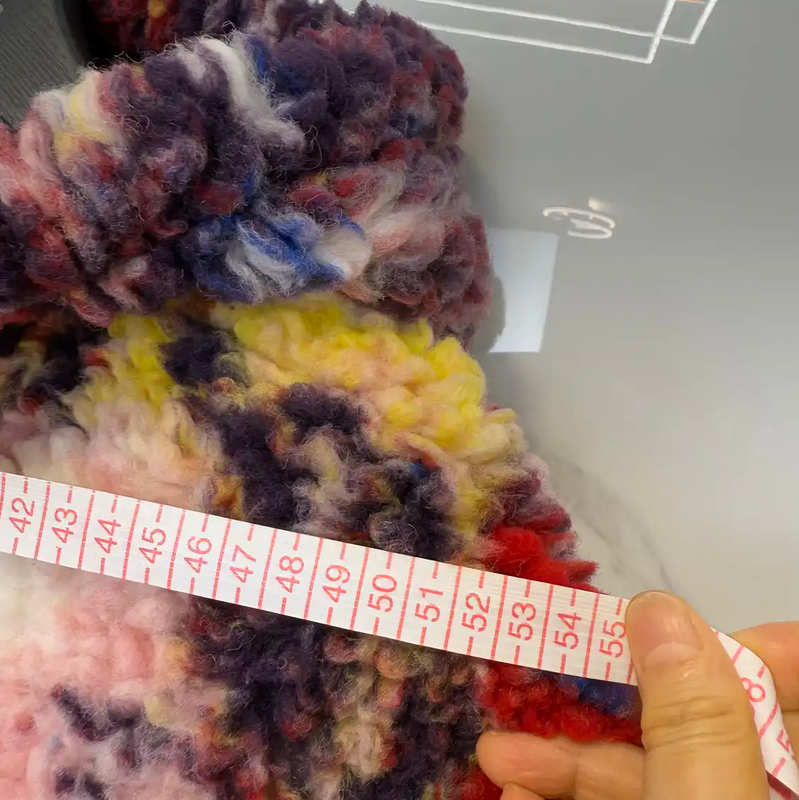 Loewe Red Wool Print Long Sleeve Jacket 0089