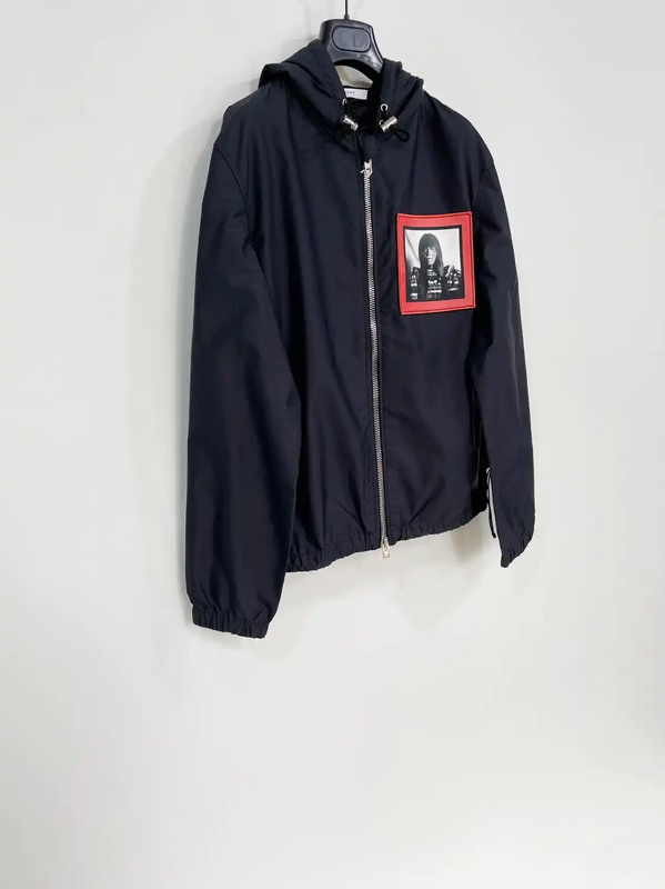 Givenchy Black Hooded Men's Jacket 0089