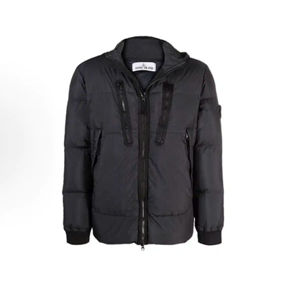Stone Island Men's Black Down Jacket 0089