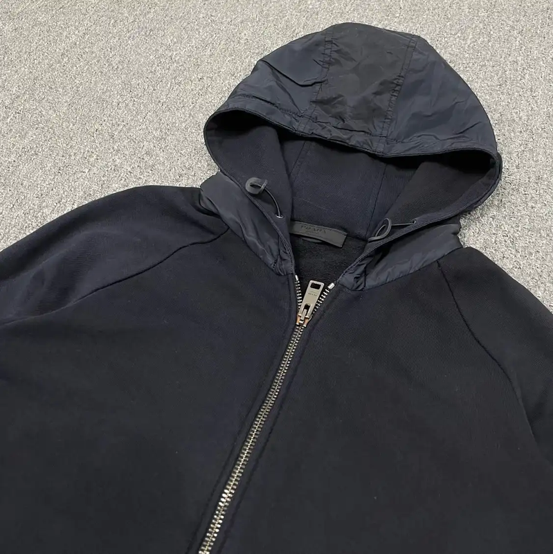 Prada Blue Cotton Men's Jacket