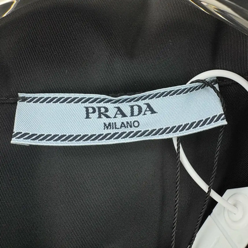 Prada Black Short-Sleeve Men's T-Shirt