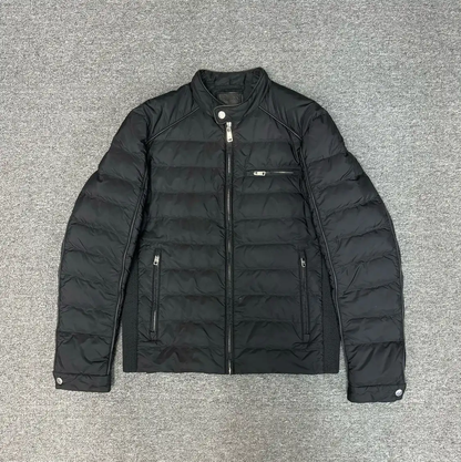 Prada Black Cotton Men's Outerwear Jacket