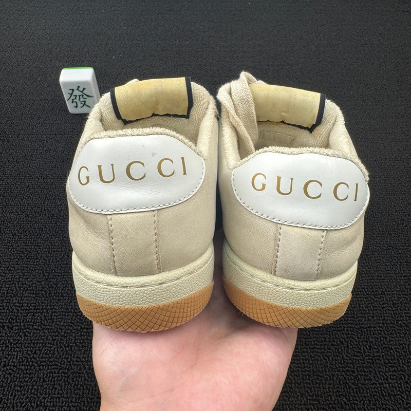 Gucci Beige Low-Top Kids' Sneakers 0079
