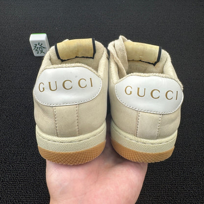 Gucci Beige Low-Top Kids' Sneakers 0079