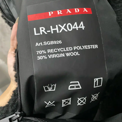 Prada Black Winter Long Sleeve Jacket