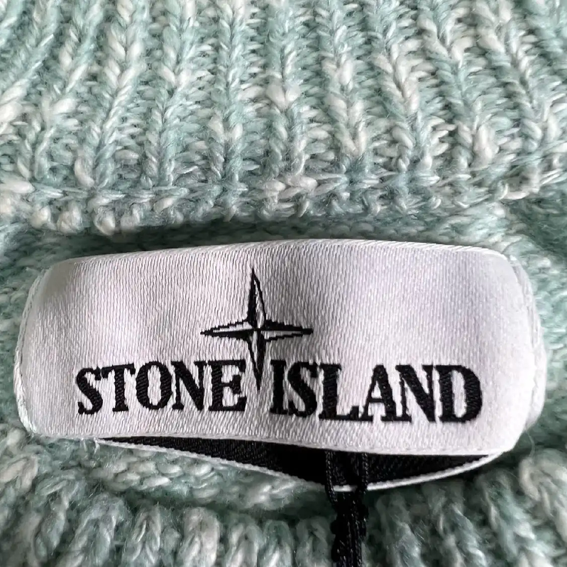 Stone Island Gray Knit Sweater for Men 0089
