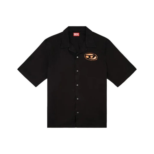 Diesel Short Sleeve Logo Shirt for Men 0079