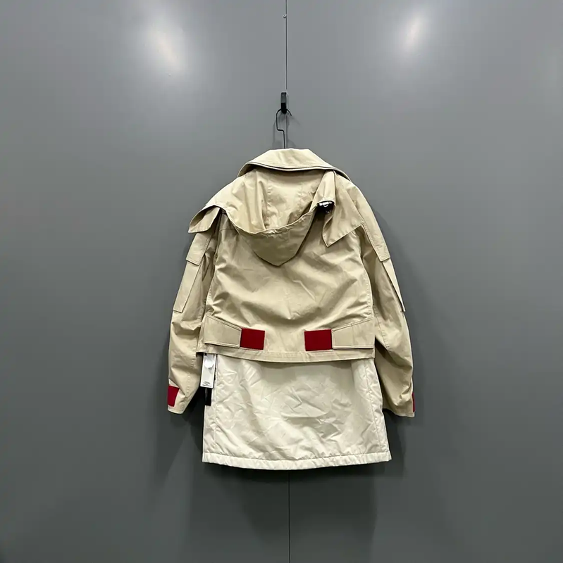 Givenchy Beige Cotton Spring Autumn Long Coat 0089