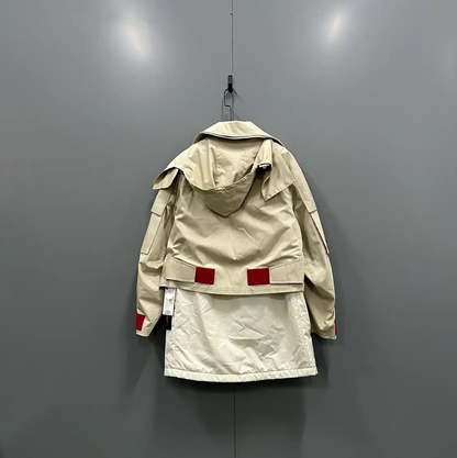 Givenchy Beige Cotton Spring Autumn Long Coat 0089