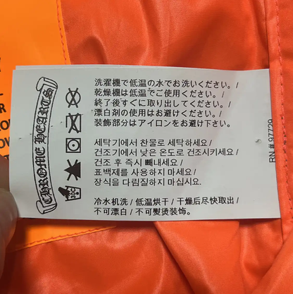 Chrome Hearts Orange Casual Pants for Men 0089