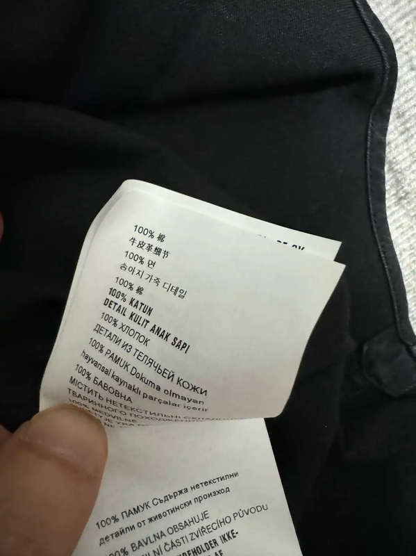 Prada Black Gray Embroidered Logo Shirt