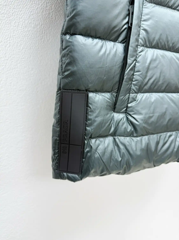 Prada Gray Men's Down Jacket