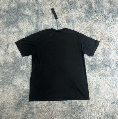 Stone Island Black Cotton T-Shirt for Men 0089