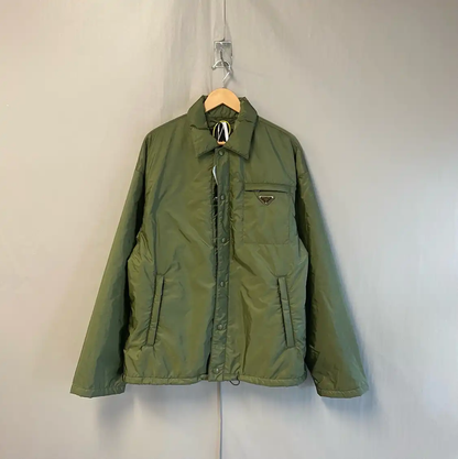 Prada Military Green Cotton Men's Jacket