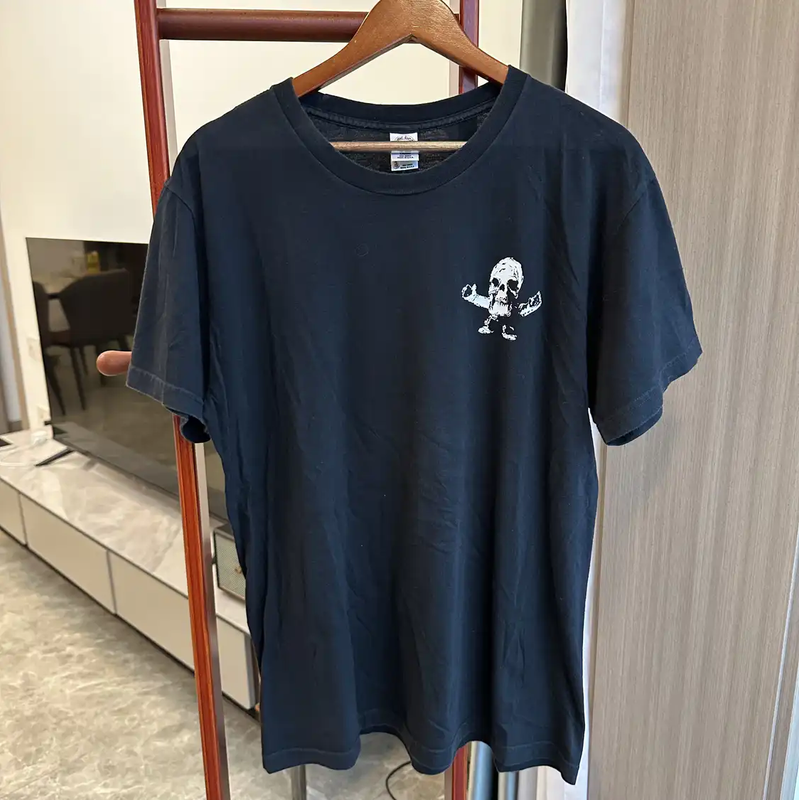 Chrome Hearts Black Cotton Graphic Tee 0089