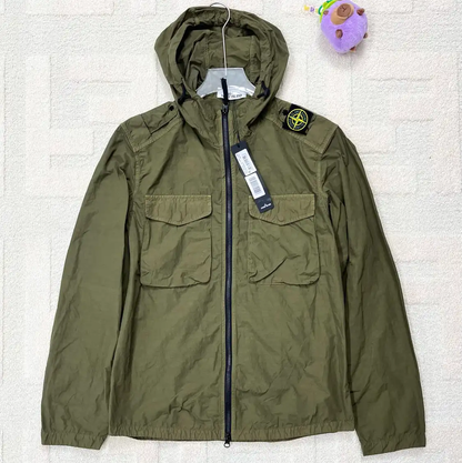 Stone Island Men's Green Casual Jacket 0089