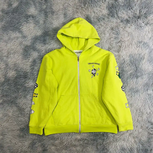 Chrome Hearts Green Cotton Men's Hoodie 0089