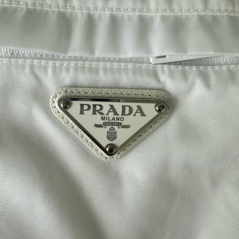 Prada Men's White Cotton T-Shirt in XXL
