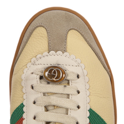 Gucci Leather and Suede Women's Sneakers 0079