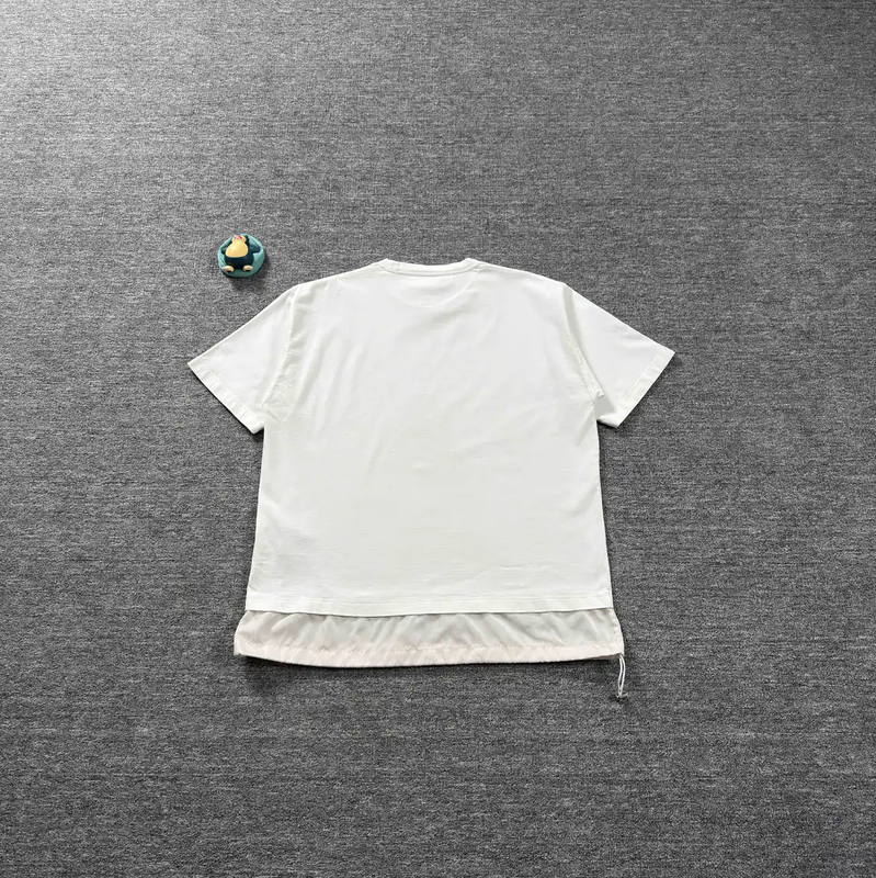 Prada White Cotton Men's T-Shirt in XL Size