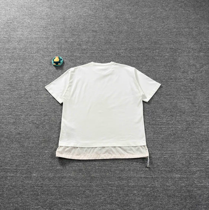 Prada White Cotton Men's T-Shirt in XL Size
