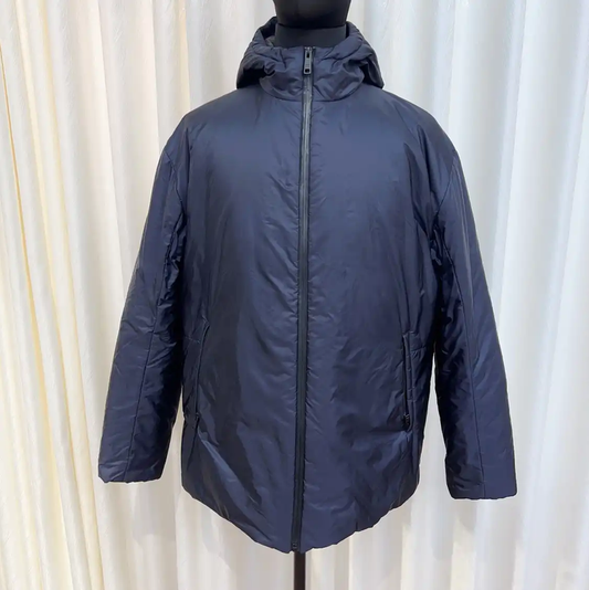 Prada Men's XL Down Jacket in Deep Blue