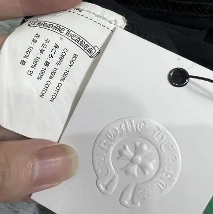 Chrome Hearts Black Long Sleeve Cotton Sweatshirt 0089