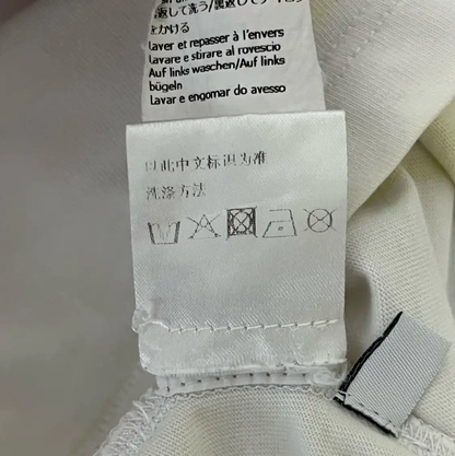 Loewe White Cotton Men's T-Shirt with Graphic 0089