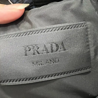 Prada Men's Black Puffer Jacket Size XL