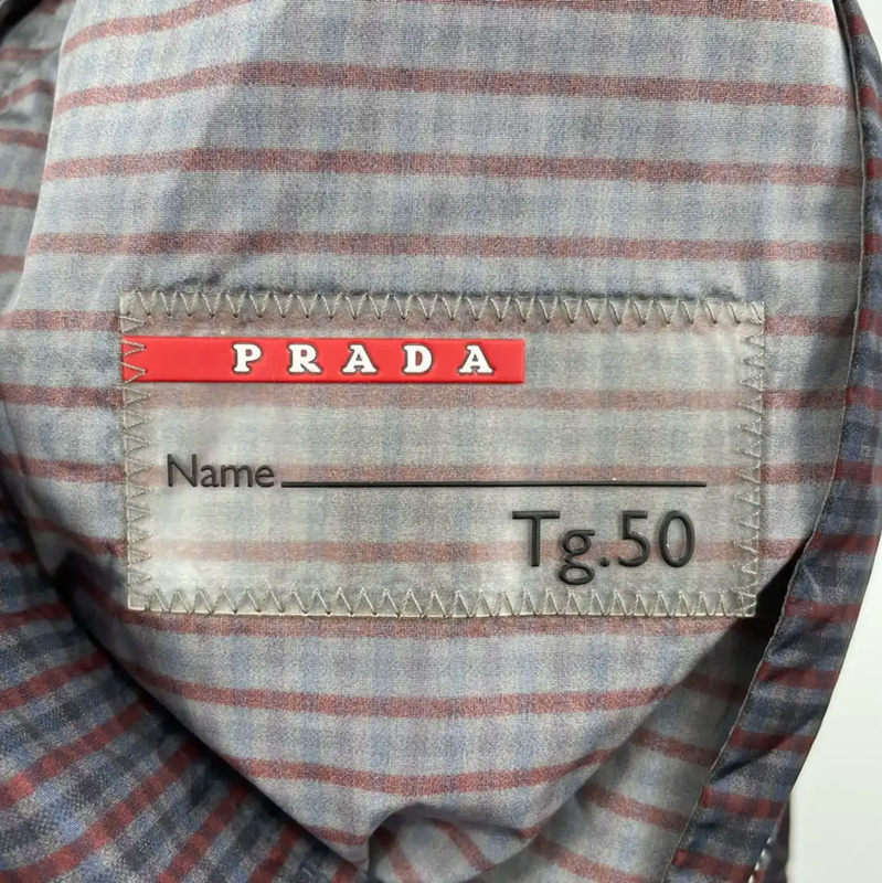 Prada Colorblock Men's Long Sleeve Jacket