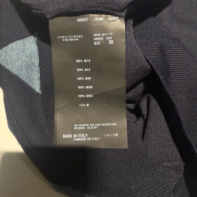 Prada Colorful Knitted Sweater for Men