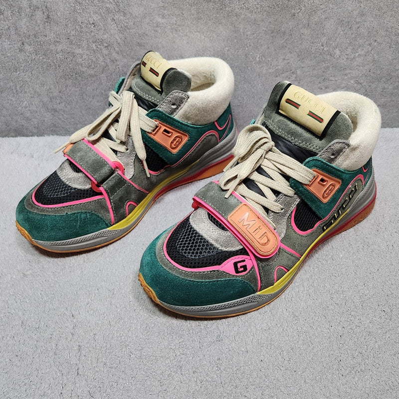 Gucci Ultrapace Suede Sneakers for Men 0079