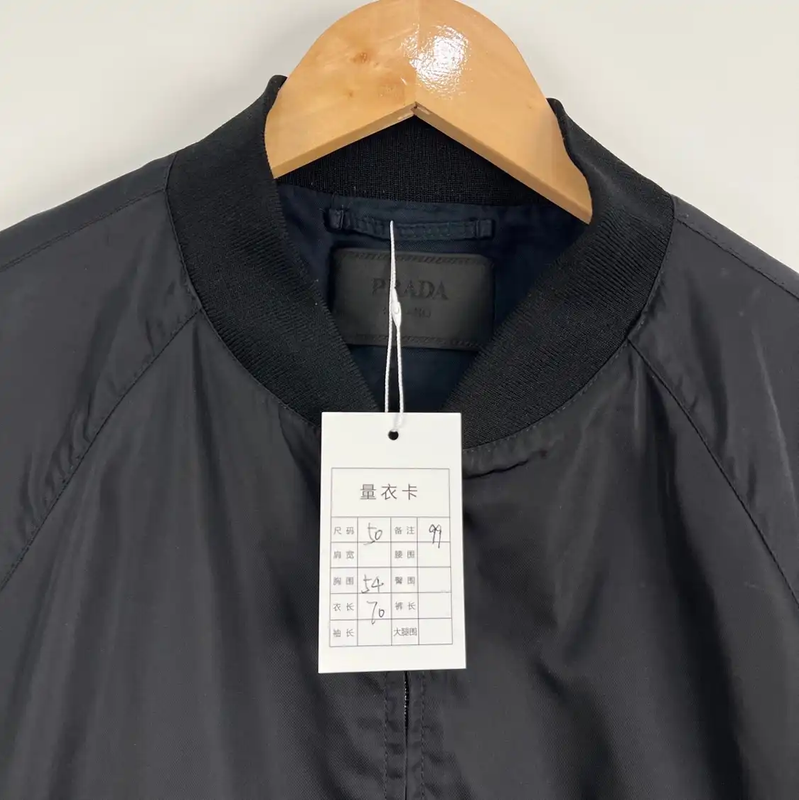 Prada Men's Black Polyester Jacket