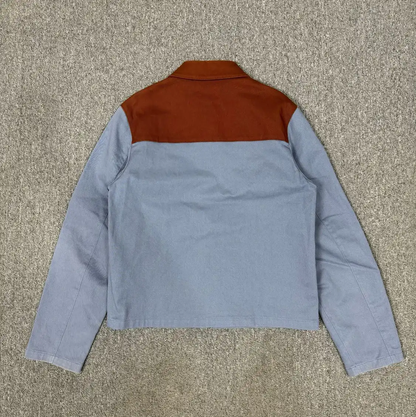 Prada Color Block Denim Jacket for Men