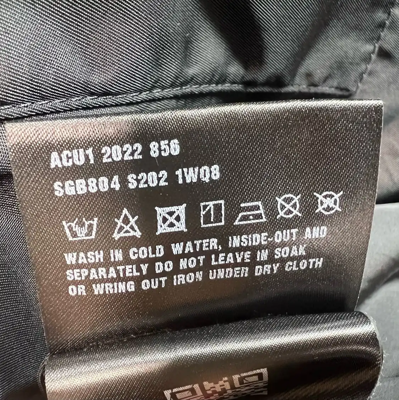 Prada Black Cotton Padded Vest