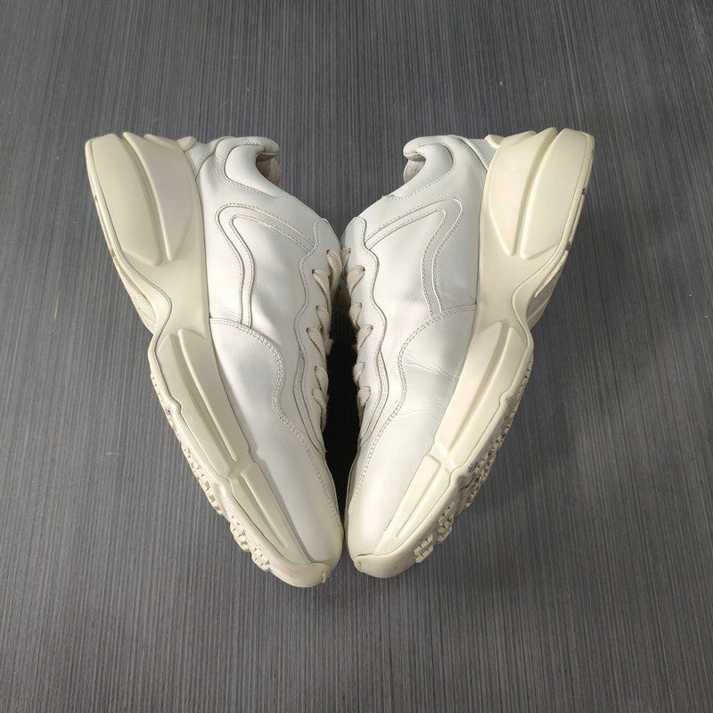 Gucci Rhyton White Platform Sneakers for Men 0079