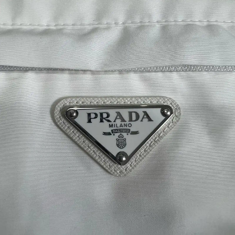 Prada Men's M White Casual Outerwear