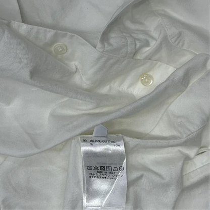 Thom Browne Striped Long Sleeve Button-Up Shirt