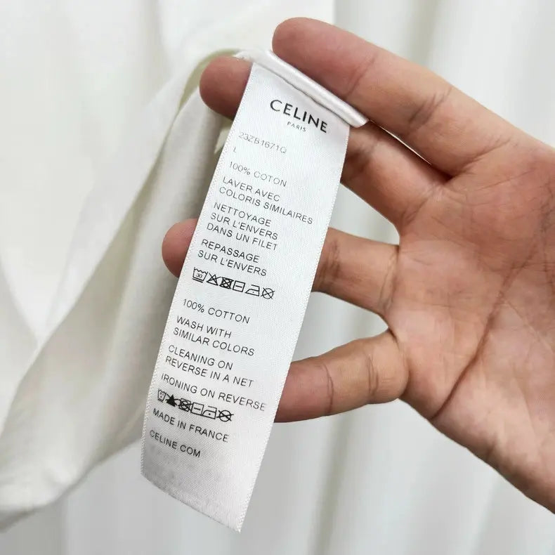 Celine Short Sleeve Print T-Shirt