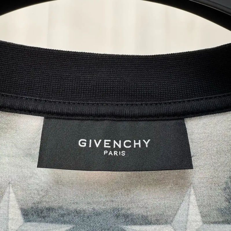 Givenchy Multicolor Cotton Print Short Sleeve Tee 0089