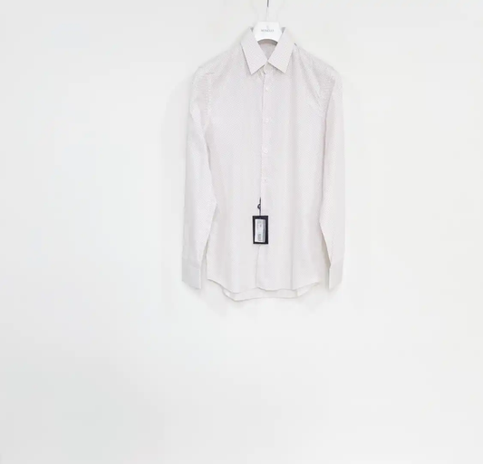 Prada Mens Long Sleeve Shirt in Pink