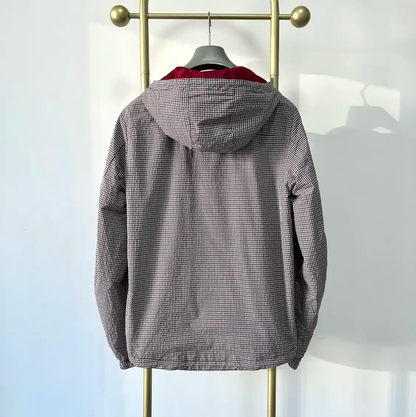 Prada Lightweight Red Polyester Men's Jacket