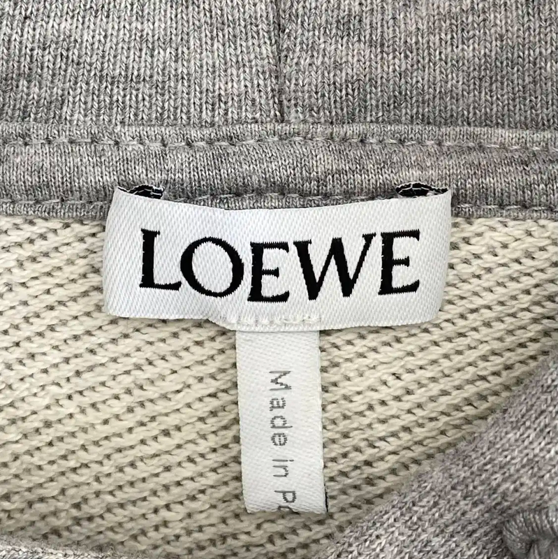 Loewe Gray Hoodie for Men in XXS Size 0089